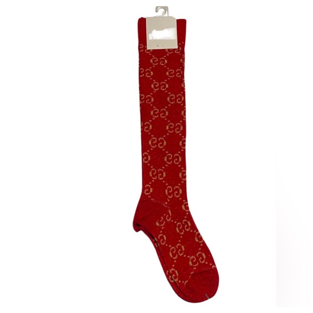 COPY - GG Red Long Socks